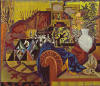 Komposition mit rhythmischen Gegenstnden (1935) l auf Holz, 81x100,5 cm Benaki-Museum/Ghika-Pinakothek, Athen